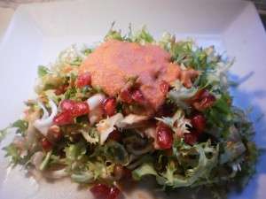 ENSALADA DE ESCAROLA Y GRANADA ENSALADA DE ESCAROLA Y GRANADA