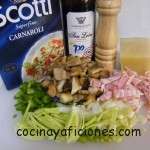 ingredientes risotto