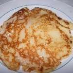 crêpe recién cocinada