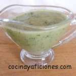 salsa de anchoas y perejil