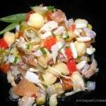 ensalada veraniega de garbanzos