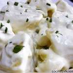 patatas con alioli (mahonesa de ajo)