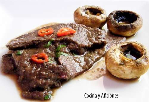 Filetes de ternera al estilo de Camarge