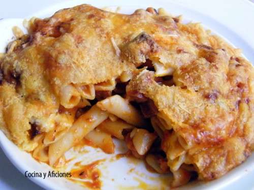 macarrones gratinados