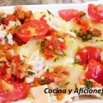 ensalada de patata y mojo loco