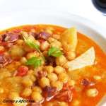 Cazuela de Garbanzos con chorizo