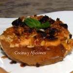 manzansa asada con crumble
