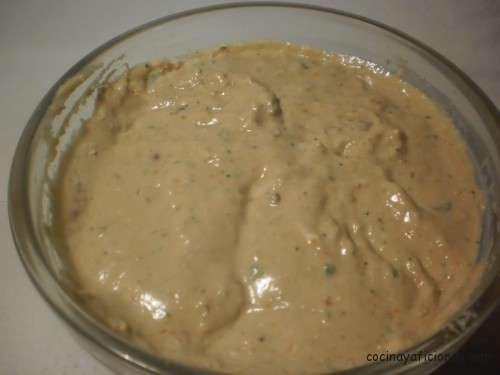 Paté o dip de tomates secos, receta