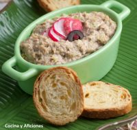 Paté de sardinas con manzana, ideal para disfrutar de tus tardeos 